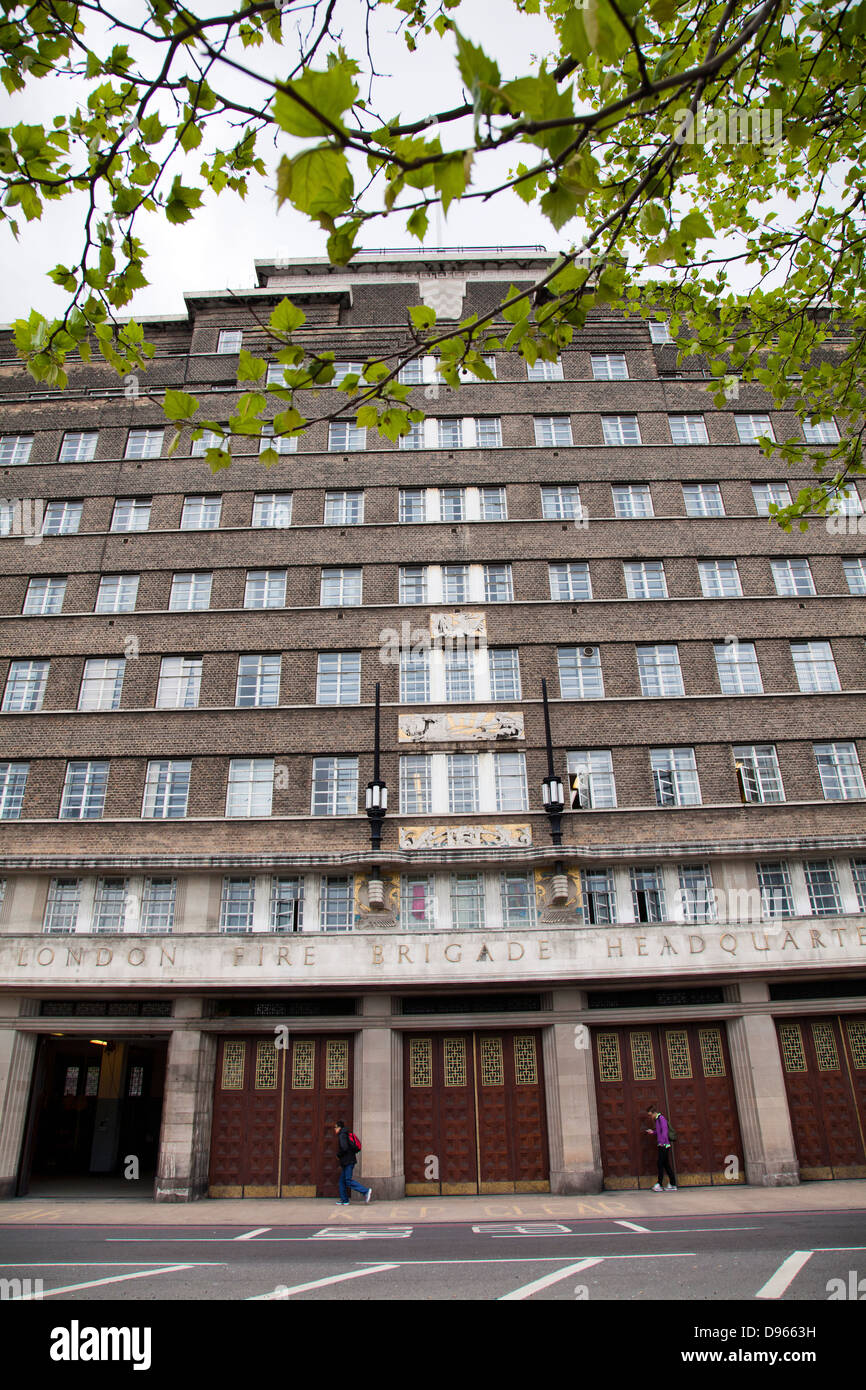 London Fire Brigade Headquarters su Union Street a Southwark - London REGNO UNITO Foto Stock