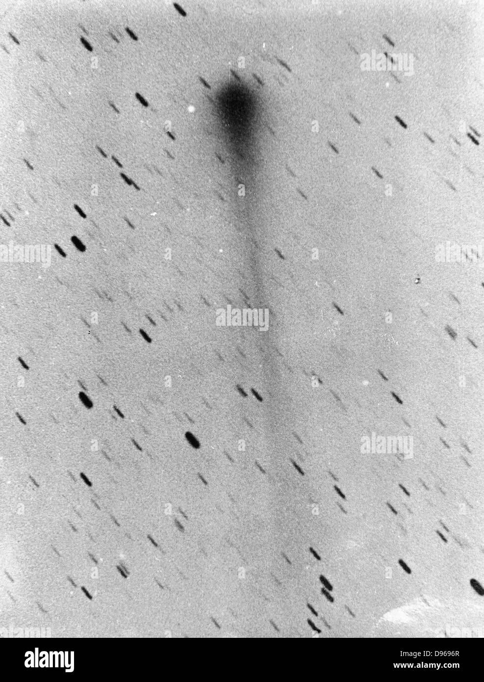 Comet 1892a, Swift, maggio 1892. Da una fotografia negativa dal dr. Max Wolf (1863-1932) non convertito in positivo per evitare qualsiasi perdita di dettaglio. Foto Stock