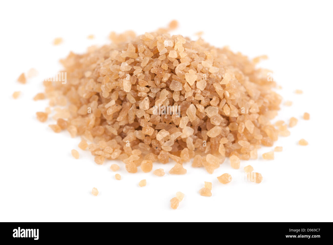 Pila di palm di cristalli di zucchero Foto Stock