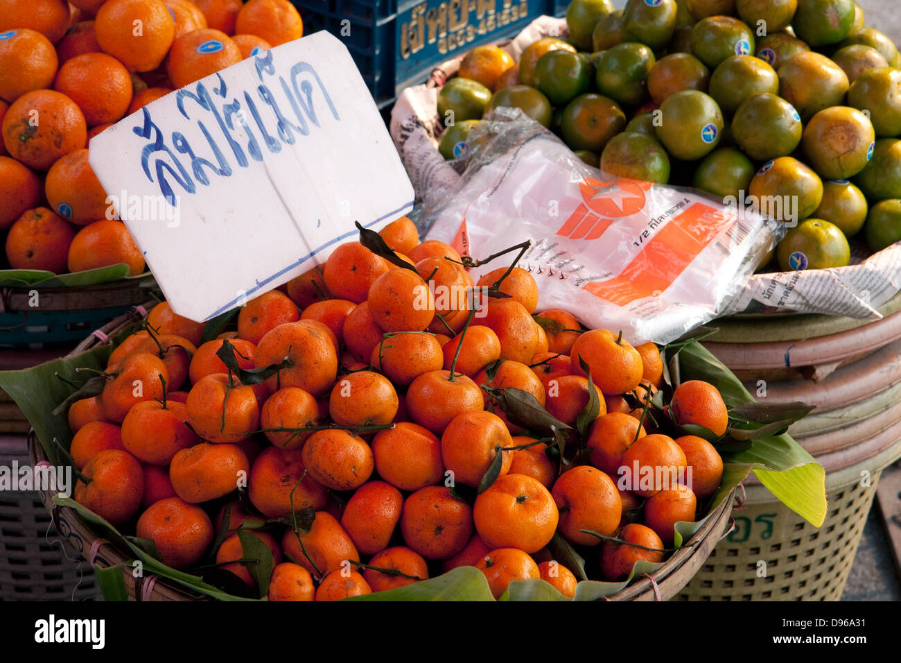 Street Market, Chiang Mai, Thailandia Foto Stock