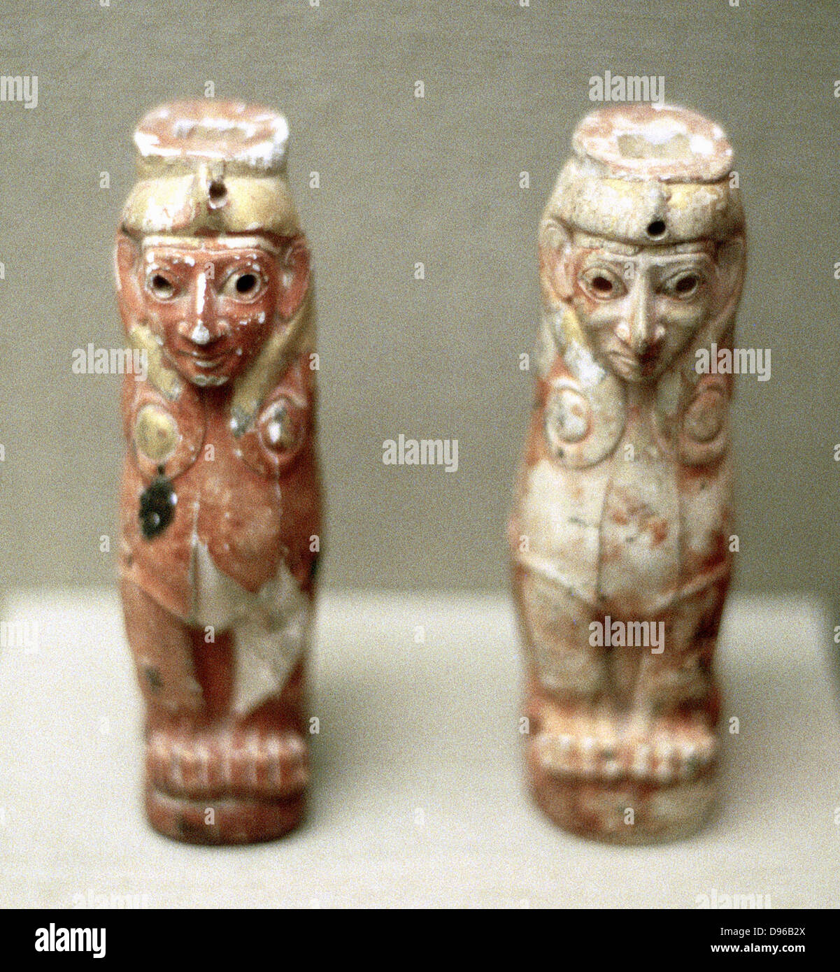 Artefatti (Sphinx figure) dalla Turchia, 1800 BC Foto Stock