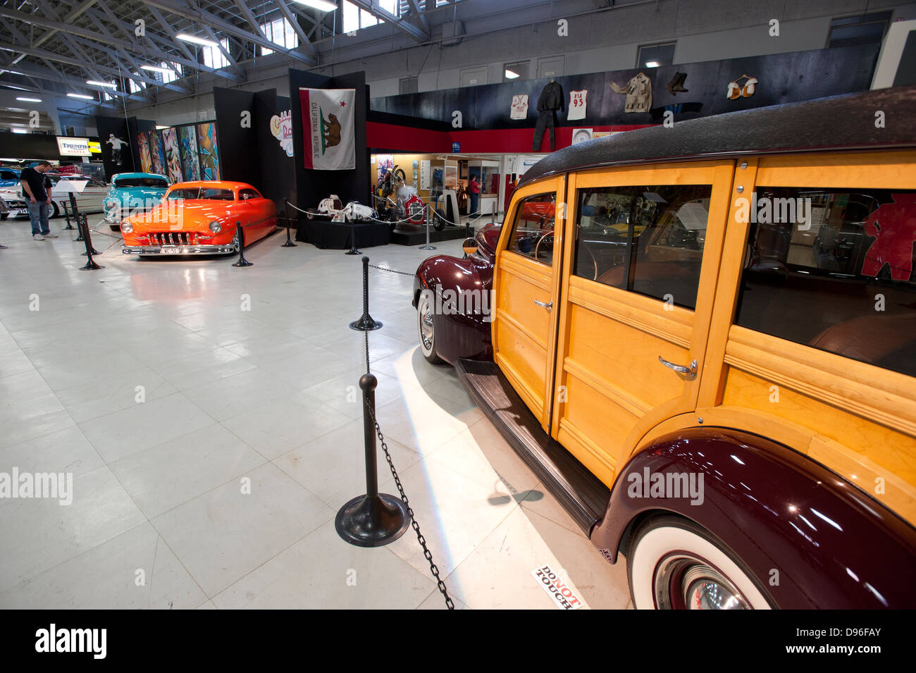 Museo automobilistico, Balboa Park, San Diego, California, Stati Uniti d'America Foto Stock