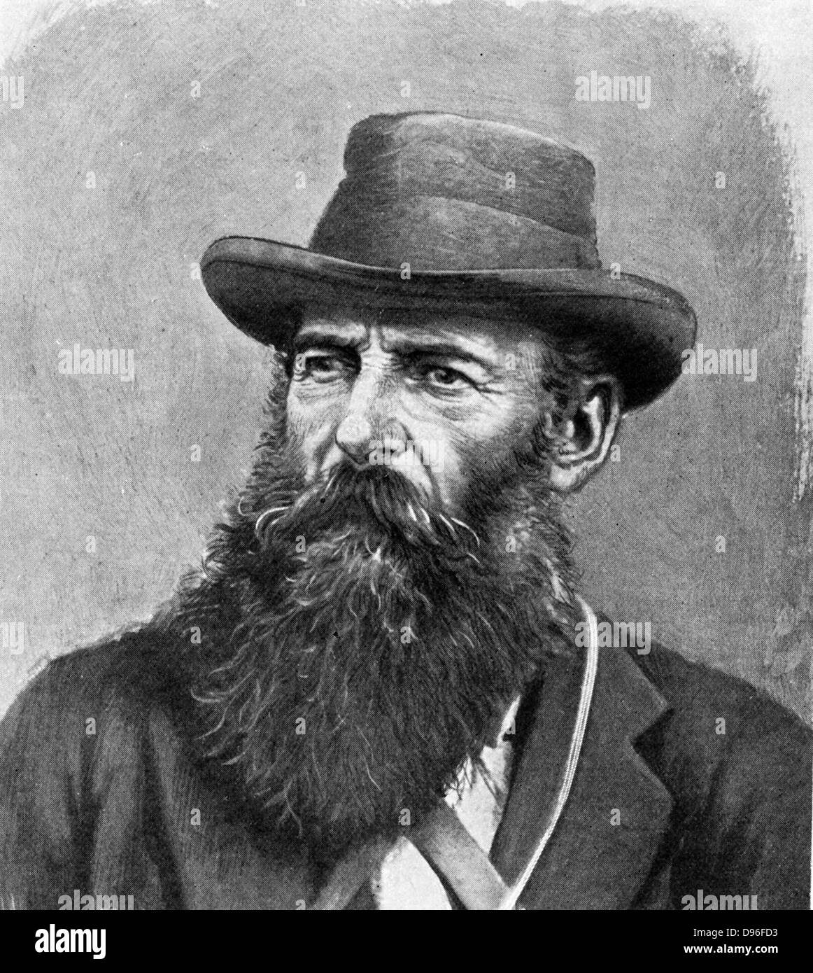 Jacobus Ercole De La Rey (1847-1914) South African statista e Boer leader. Assunto responsabile delle operazioni in Transvaal occidentale il 1 luglio 1900. Foto Stock