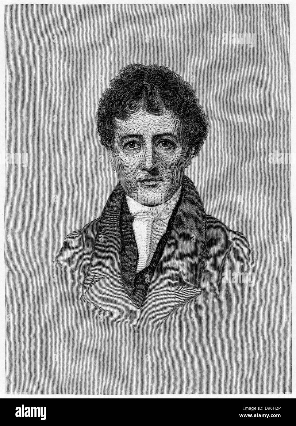 Charles Lamb (1775-1834) inglese saggista, c1880. Agnello usato lo pseudonimo "Elia". Con la sua sorella Mary ha scritto "Racconti da Shakespeare" (1807) per i bambini. Incisione. Foto Stock