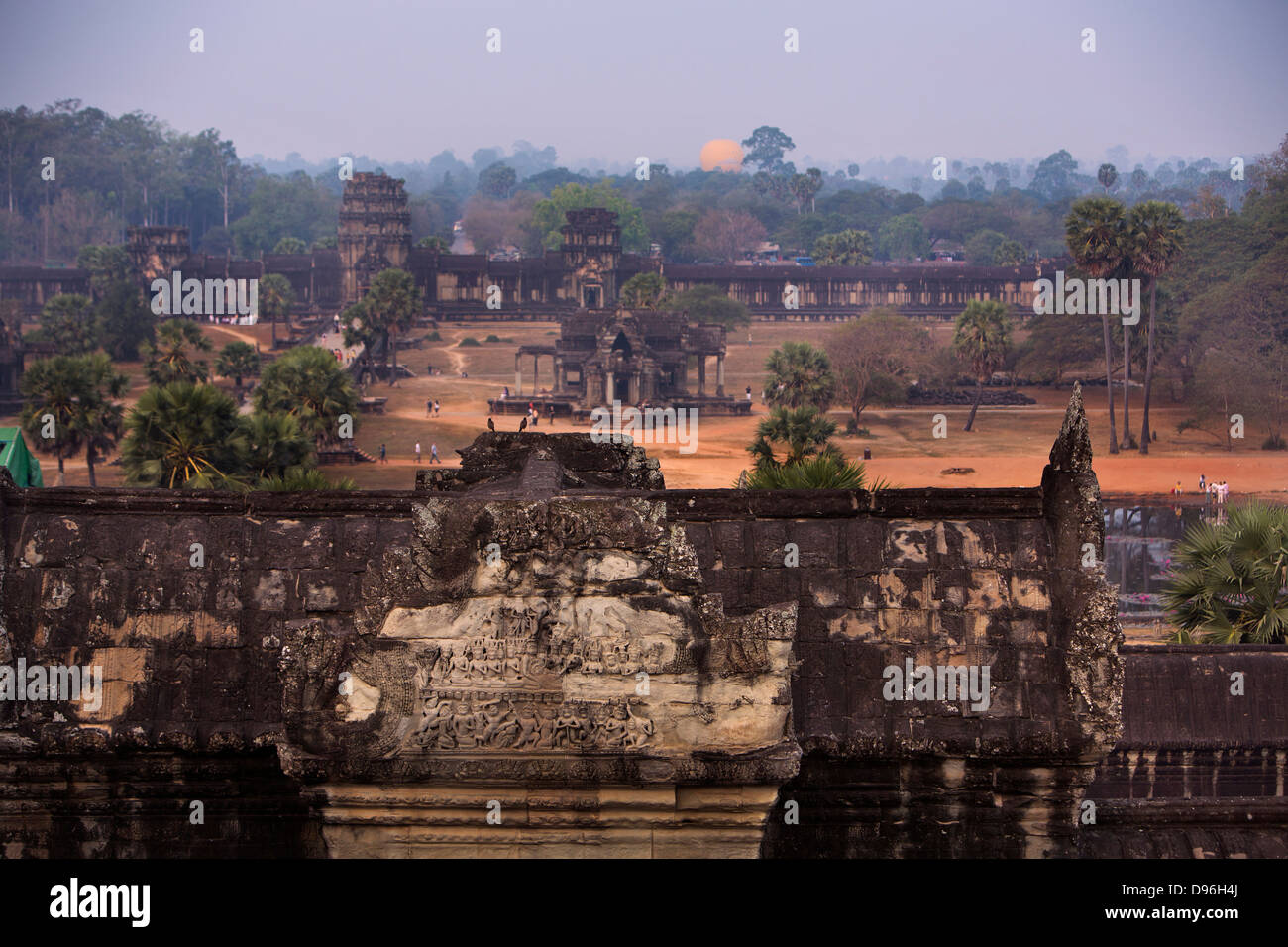 La 'città perduta' di Angkor, Cambogia, Asia Foto Stock