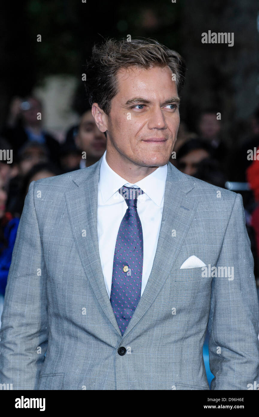 Michael Shannon assiste la premiere europeo per l uomo di acciaio su 12/06/2013 presso Empire e Odeon Leicester Square, Londra. Persone nella foto: Michael Shannon, attore, Generale Zod. Foto di Julie Edwards Foto Stock