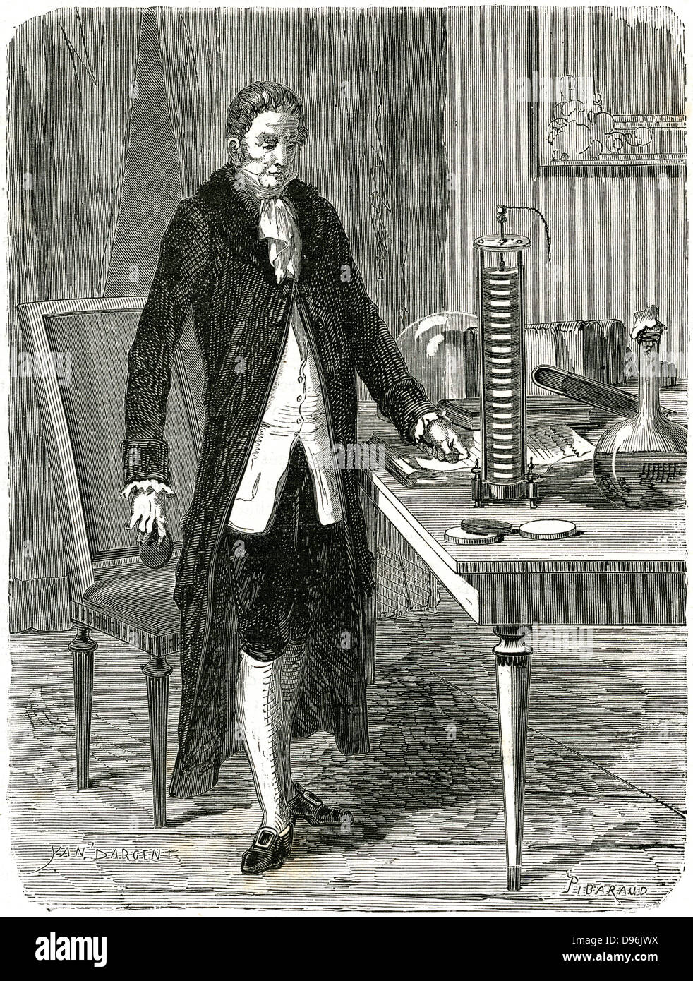 Alessandro volta 1745 1827 italian physicist immagini e fotografie stock ad  alta risoluzione - Alamy