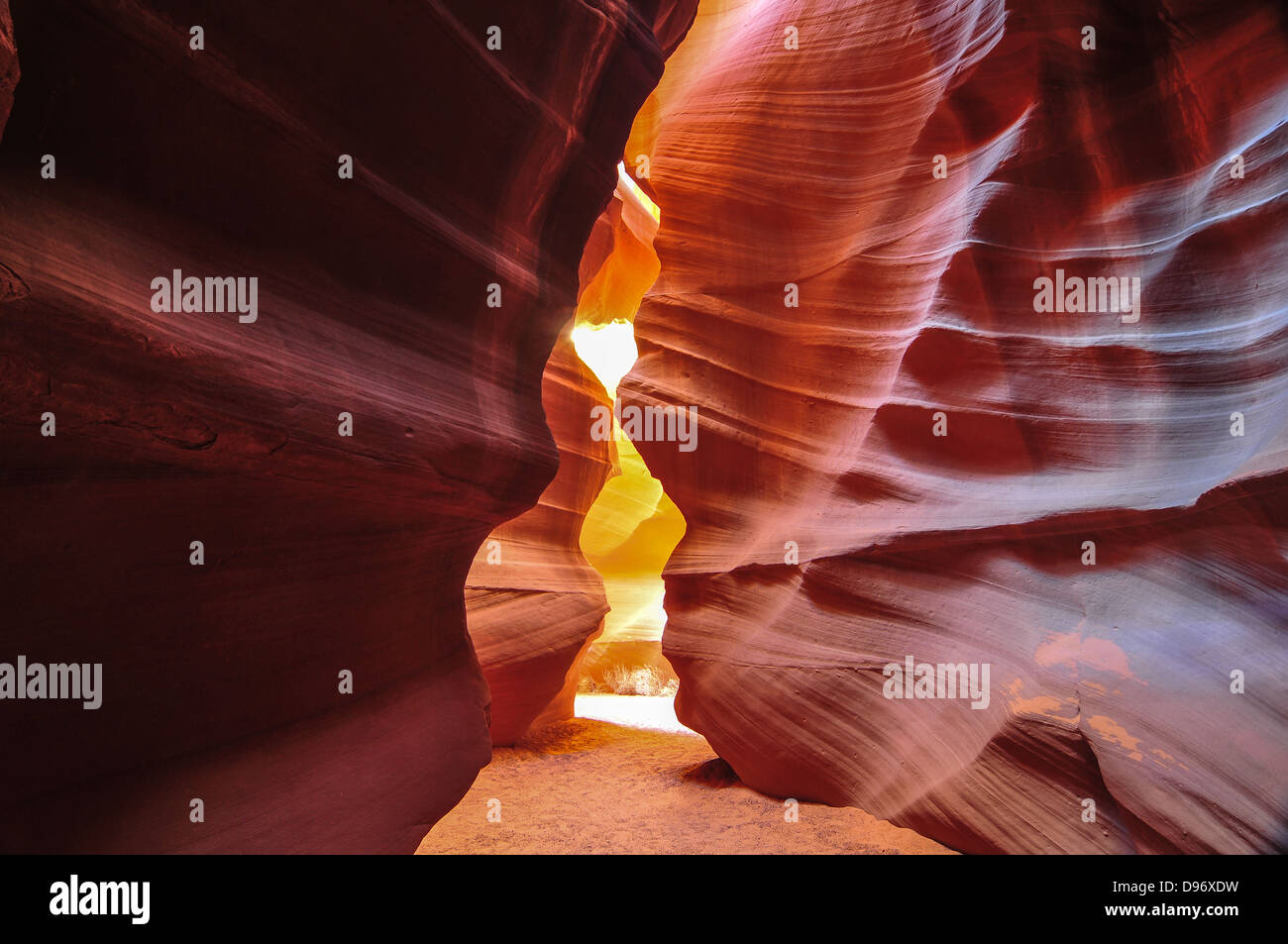 Antelope Canyon parco tribale Navajo, Arizona Foto Stock