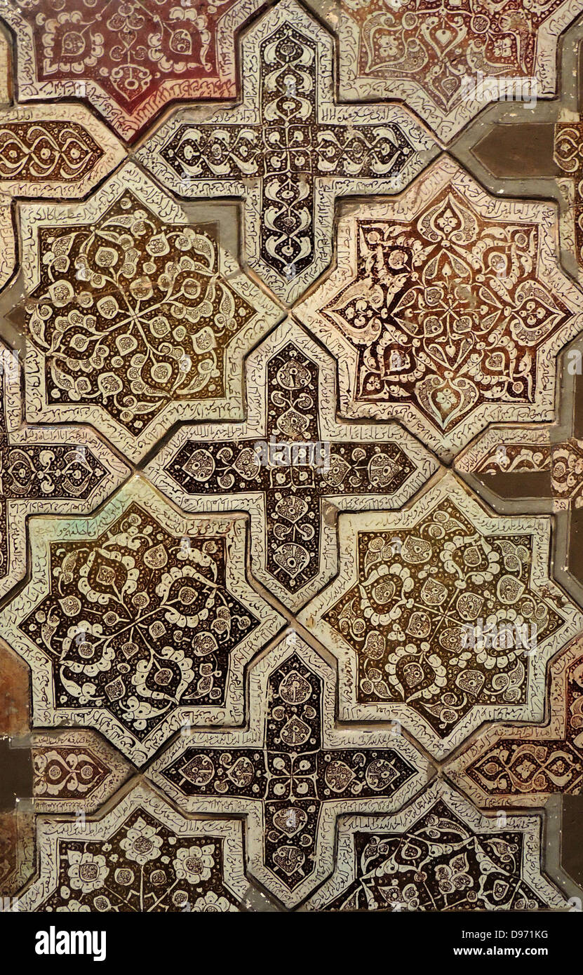 I mongoli e Il-Khans (1256-1353) in Iran. Tribù mongola sotto Chingiz khan prima ha devastato l Asia centrale, l'Afghanistan e l'Iran settentrionale nel 1218-1223. Finalmente hanno conquistato il mondo islamico sotto la leadership di Hulagu (un nipote di Chingiz khan).Le arti e le scienze hanno subito una rinascita sotto la I. Khan, che specialmente favorito il persiano storiografia, matematica, astronomia e medicina. Foto Stock