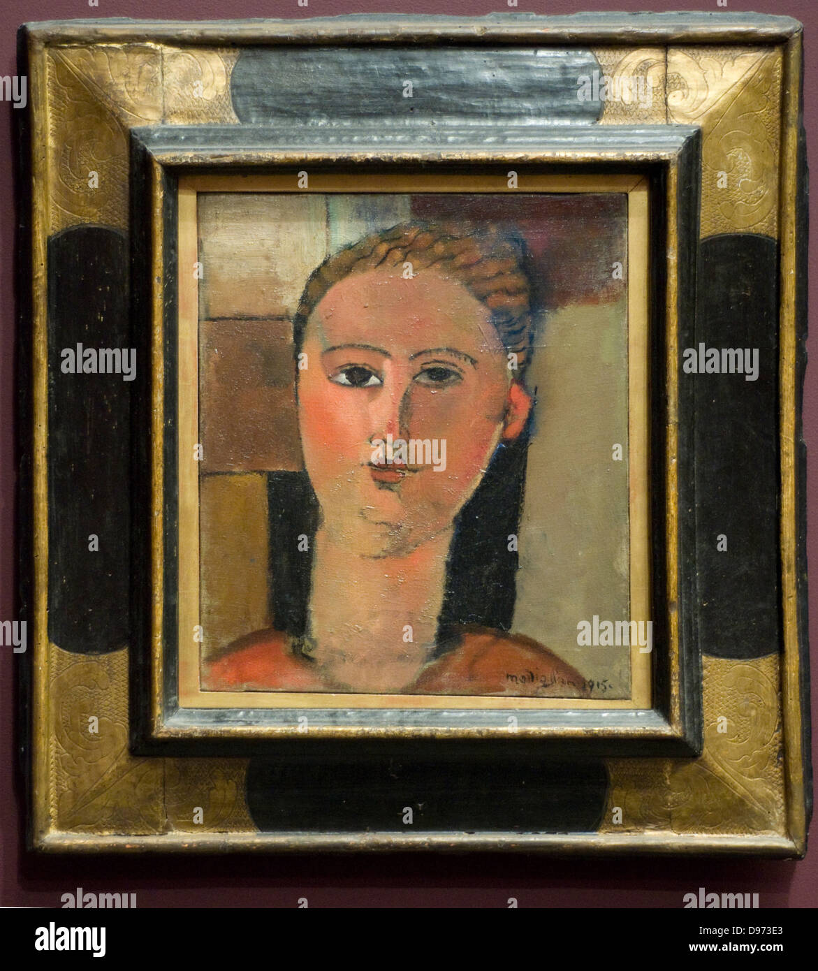 Amedeo Modigliani File rousse - Redhead 1915 Orangerie Museum - Parigi Foto Stock