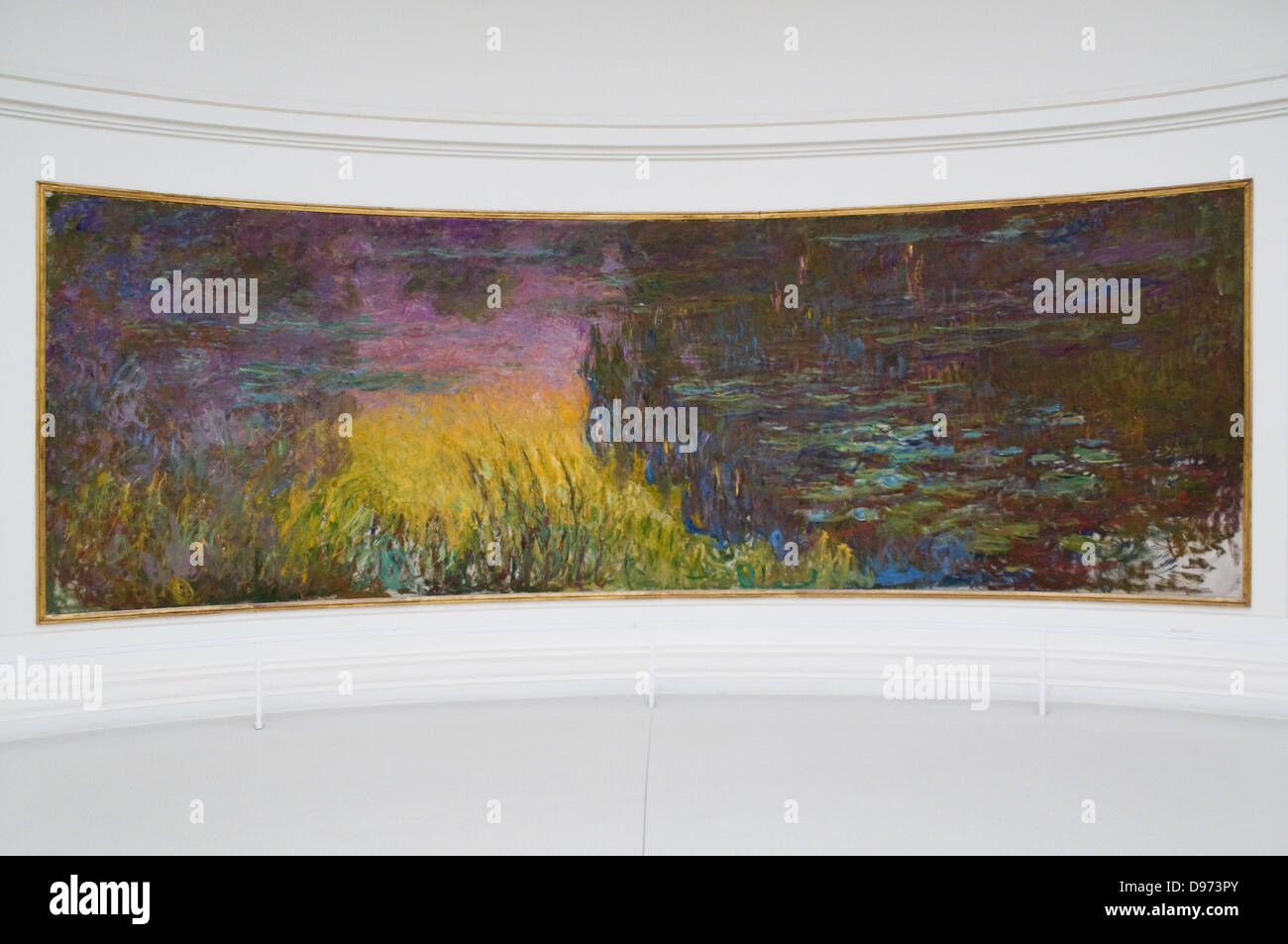 Claude Monet Les Nymphéas XIX - XX secolo Parigi Museo Orangerie Foto Stock Claude Monet Les Nymphéas XIX - XX secolo Parigi Museo Orangerie Foto Stock