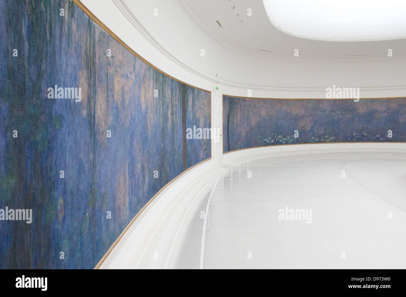 Claude Monet Les Nymphéas XIX - XX secolo Parigi Museo Orangerie Foto Stock Claude Monet Les Nymphéas XIX - XX secolo Parigi Museo Orangerie Foto Stock