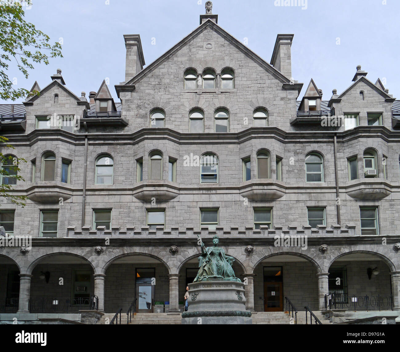 Presso la McGill University di Montreal Foto Stock