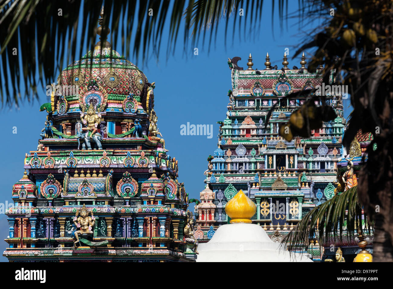 Sri Siva Subramaniya Swami Tempio Hindu a Nadi, Isole Figi Foto Stock