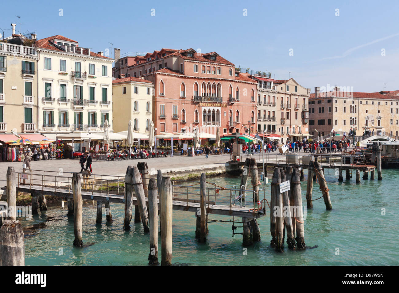 Hotel Gabrielli, Riva degli Schiavoni, Venezia, Italia Foto Stock