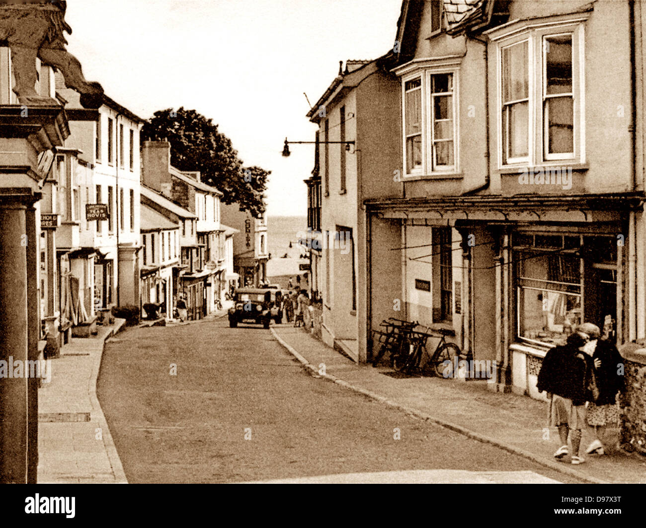 Seaton Fore Street probabilmente 1940s Foto Stock