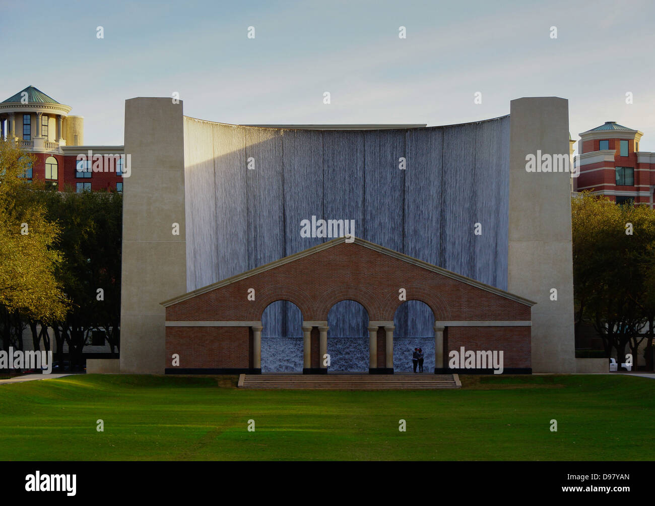 Waterwall a Houston in Texas Foto Stock