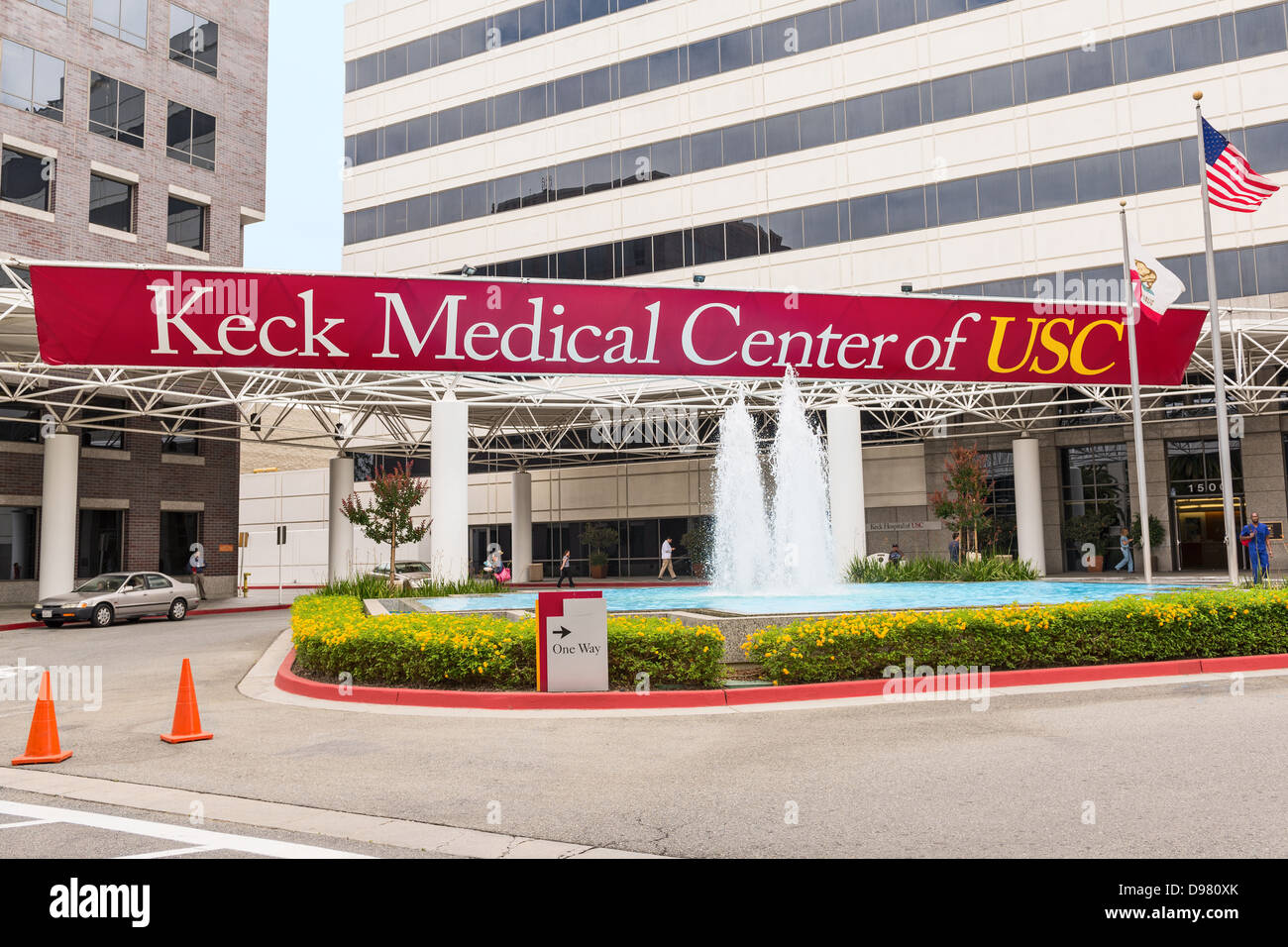 Keck Medical Center della University of Southern California, USC. Foto Stock