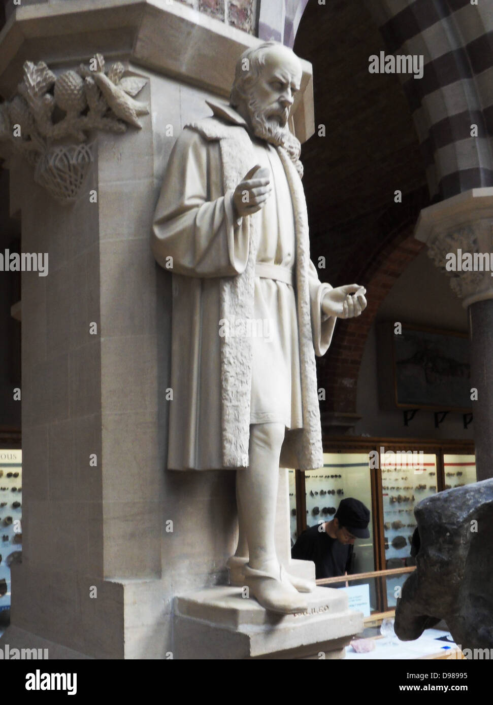 Galileo Galilei 1564-1642, astronomo italiano, matematico e filosofo. Conosciuto come "il padre della scienza". Foto Stock
