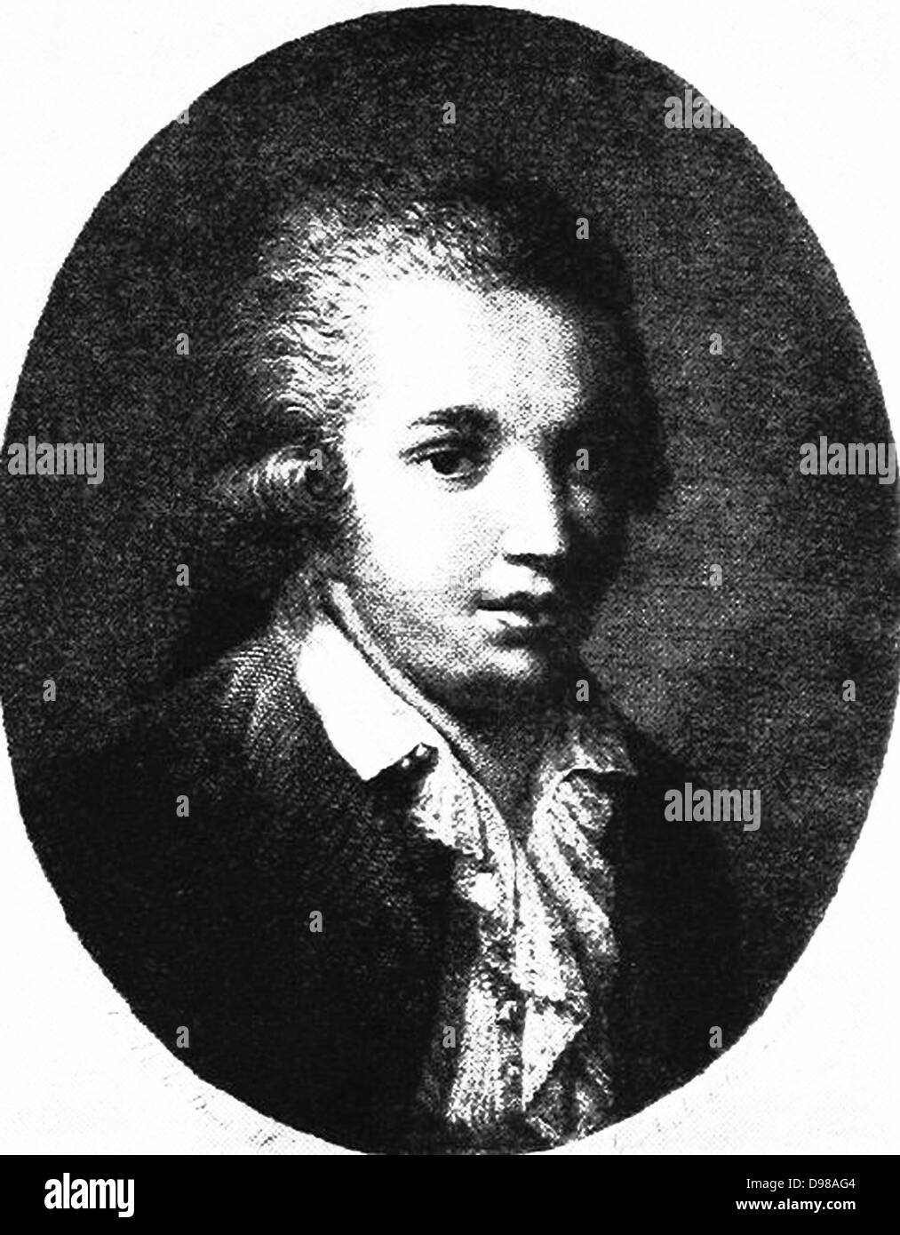 Domenico Cimarosa (17 dicembre 1749 - 11 gennaio 1801) era un'opera italiana compositore di scuola napoletana. Ha scritto più di ottanta opere durante il suo ciclo di vita, compreso il suo capolavoro, Il matrimonio segreto (1792). Foto Stock