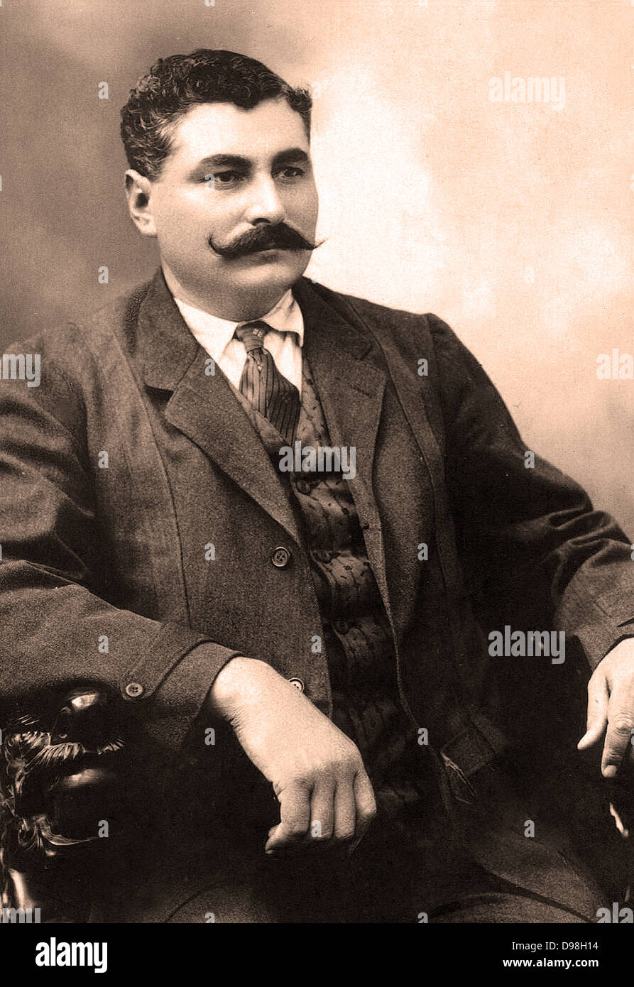 Eulalio Gutiérrez Ortiz (Febbraio 2, 1881 - Agosto 12, 1939) è stato eletto Presidente provvisorio del Messico durante la convenzione di Aguascalientes e ha condotto il paese per un paio di mesi tra il 6 novembre 1914 e 16 gennaio 1915. Foto Stock