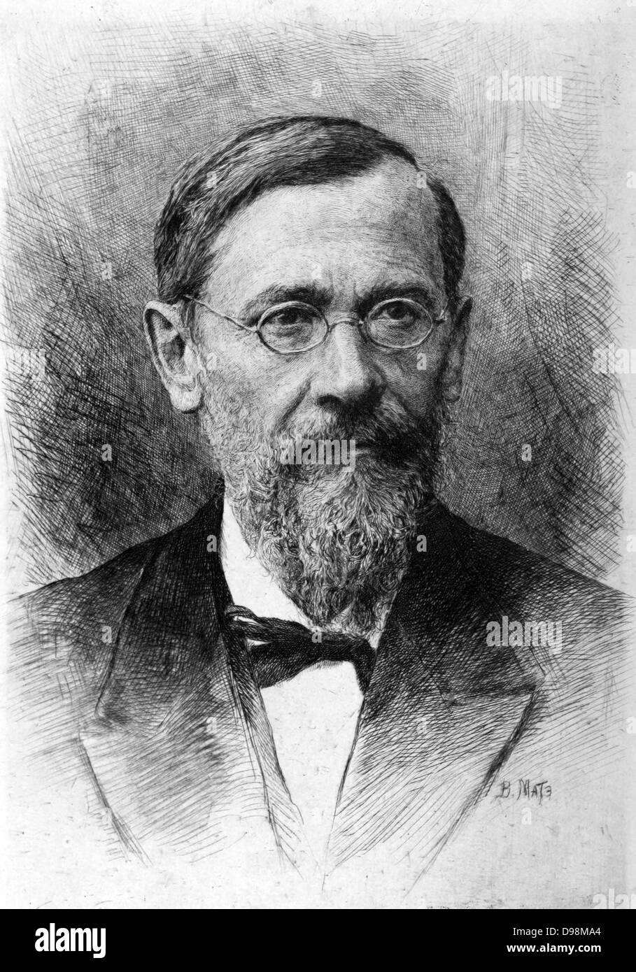 Vasily Klyuchevsky, dominato la storiografia russa alla fine del ventesimo secolo, spostato focus dalla politica e dalla Società di geografia ed economia Foto Stock