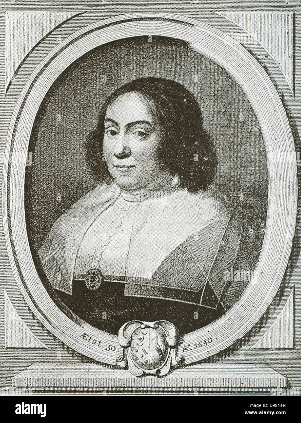 Maria van Reigersbergh (1589-1653. Nel 1608, all'età di 18 ha sposato Hugo il grande. Foto Stock