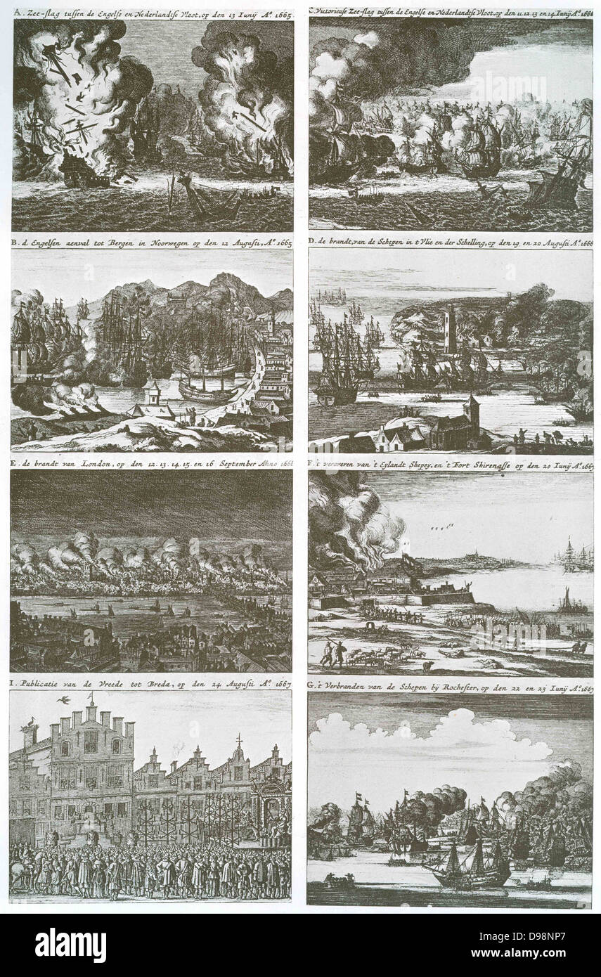 Il Raid su Medway, talvolta chiamato la battaglia di Medway, Raid su Chatham o la Battaglia di Chatham, è stato il successo di un attacco olandese sul più grande inglese navi militari, prevista fino nei cantieri del loro principale base navale Chatham, che ha avuto luogo nel giugno 1667 durante la Seconda guerra anglo-olandese. La Olandese, sotto il comando nominale di Lieutenant-Admiral Michiel de Ruyter, bombardati e poi catturato la città di Sheerness, navigato fino al Fiume Tamigi a Gravesend, poi fino al fiume Medway di Chatham Foto Stock