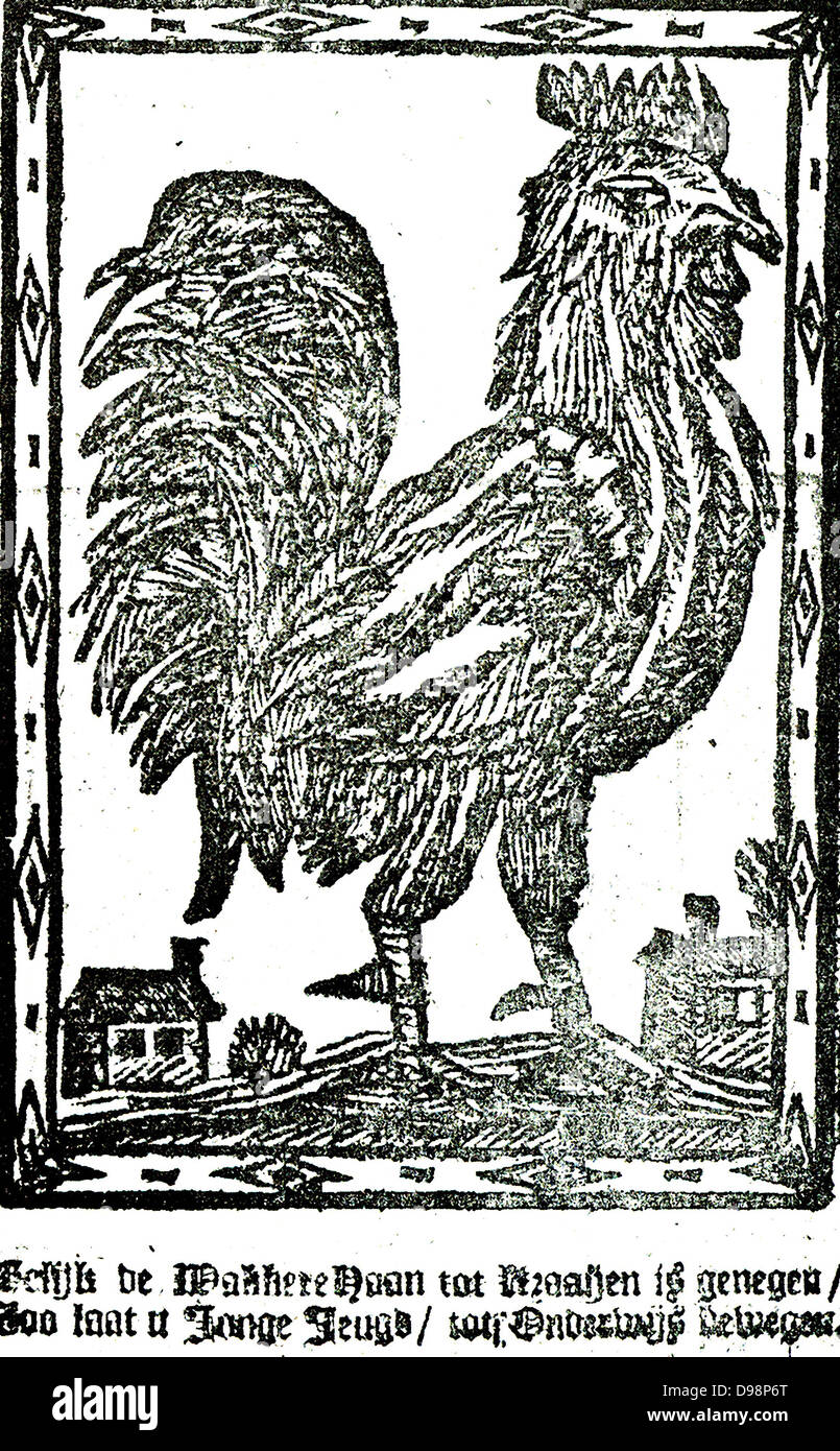 Illustrazione da grande A / B / C / libro. "Al servizio della gioventù; errori di lingua purificato e migliorata; una scuola prenota utilizzato in Olanda nel 1796 Foto Stock