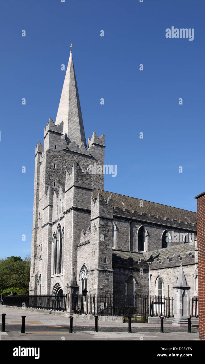 La Cattedrale di St Patrick, Dublino Irlanda Foto Stock