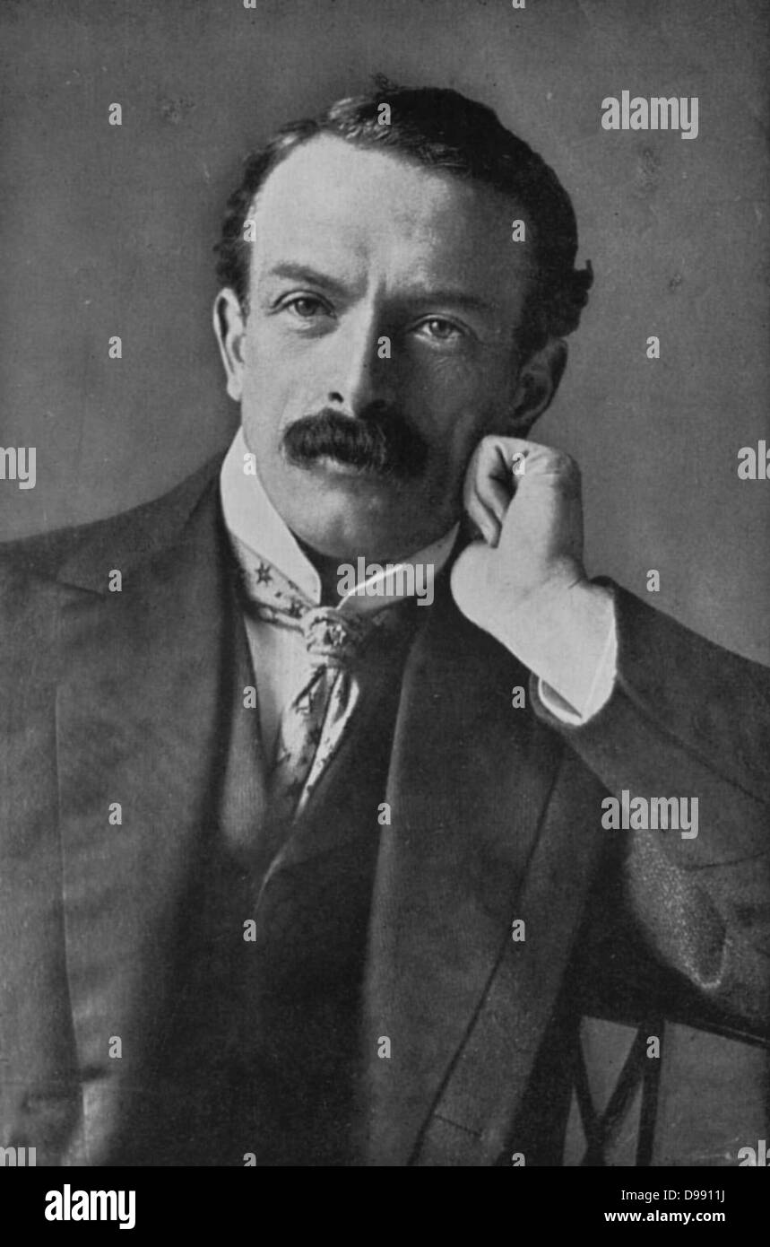 1903-05 politico britannico e in seguito Primo Ministro LLoyd George. Foto di Reginald Haines Foto Stock