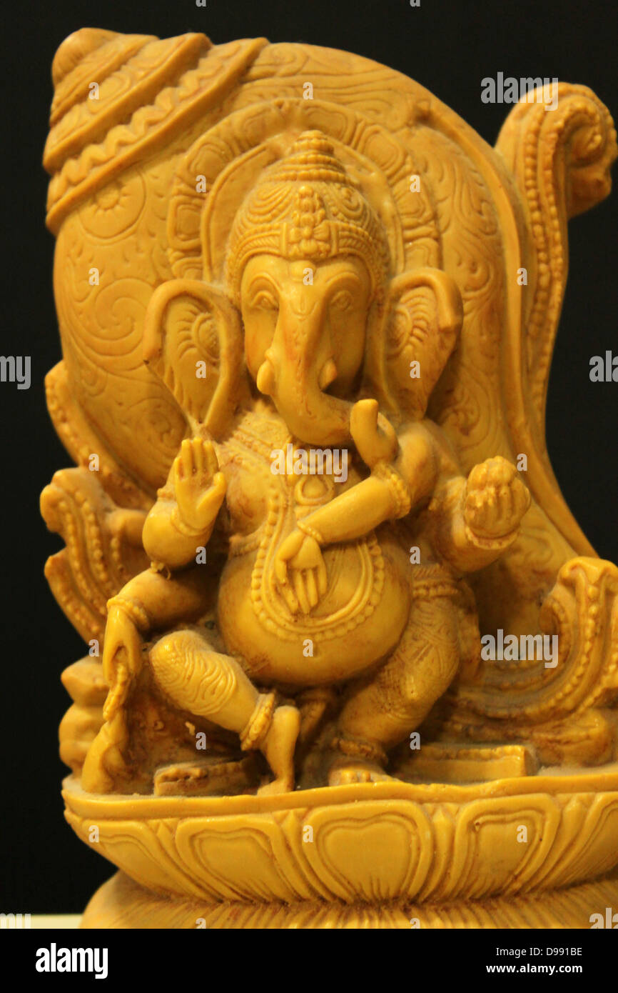 Statua di Ganpati Foto Stock