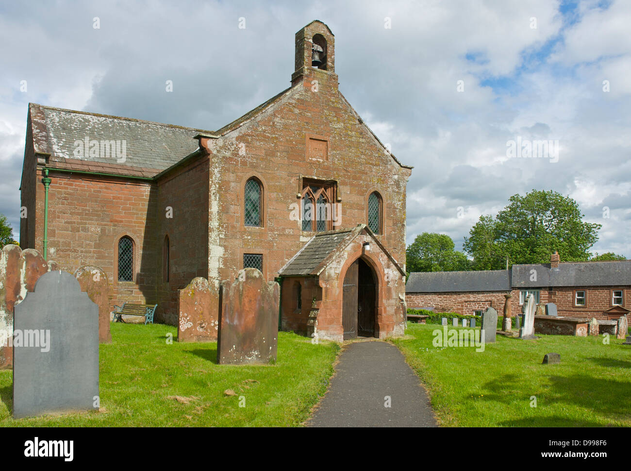 Chiesa di tutti i santi, Culgaith, Eden Valley, Cumbria, England Regno Unito Foto Stock