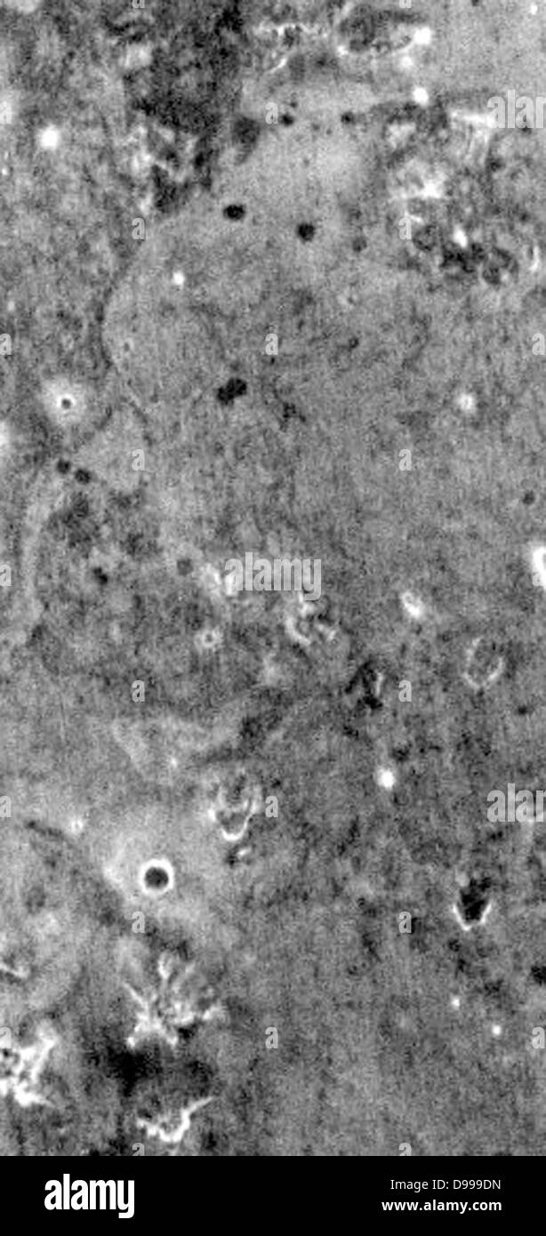 Questa coppia di themis immagini a infrarossi mostra il cosiddetto "faccia su Marte " rilievi visto sia durante il giorno e la notte. Foto Stock