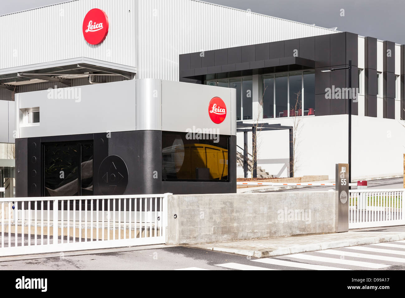 La nuova fabbrica di Leica in Vila Nova de Famalicão, Portogallo. Inaugurato nel marzo del 2013, dopo 40 anni nelle precedenti strutture. Foto Stock