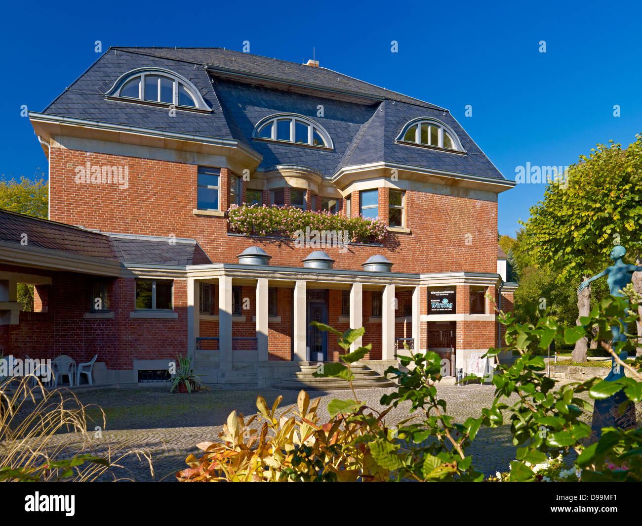 Villa Schulenburg a Gera, in Turingia, Germania Foto Stock