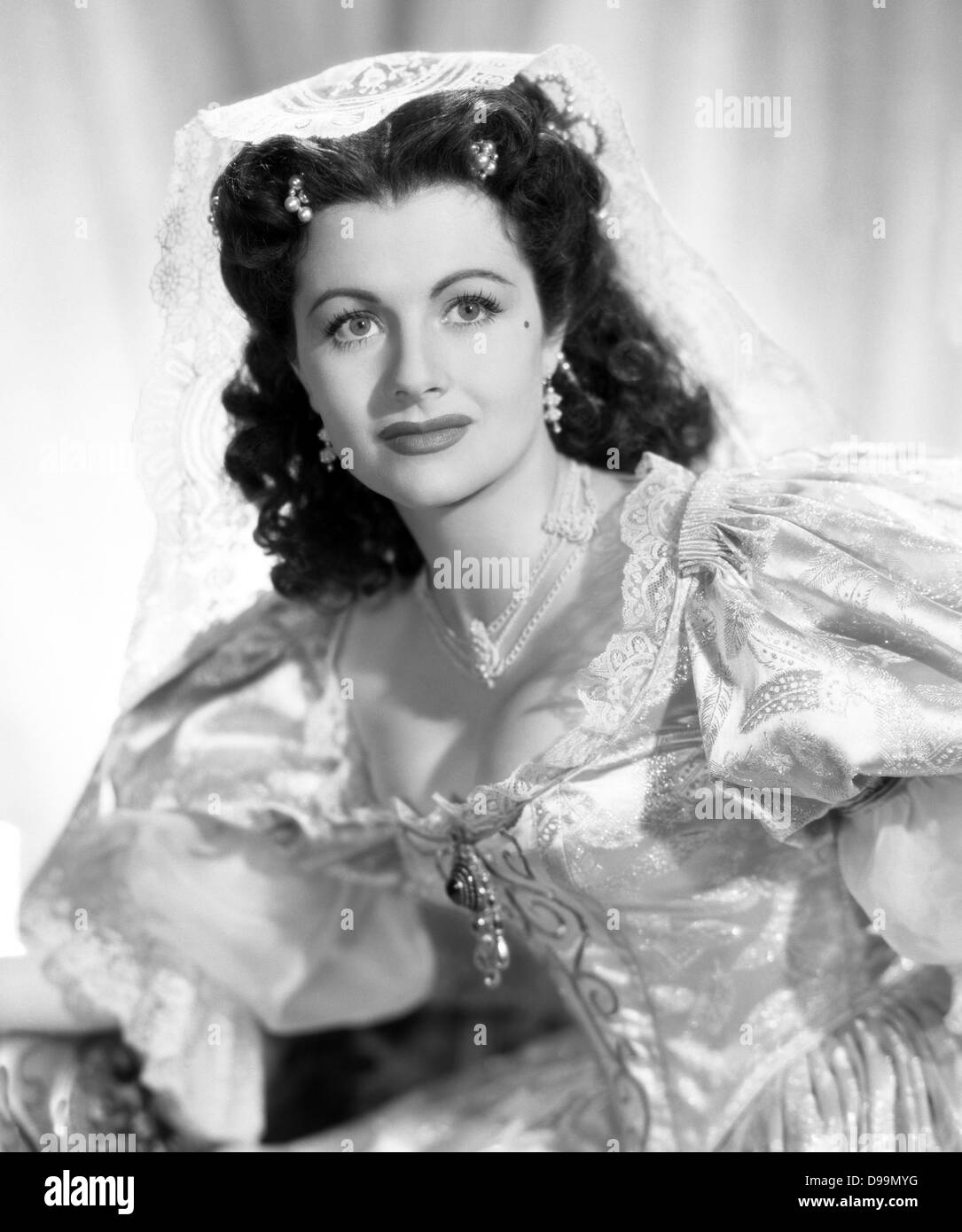 Gli empi LADY 1945 Gainsborough film con Margaret Lockwood Foto Stock