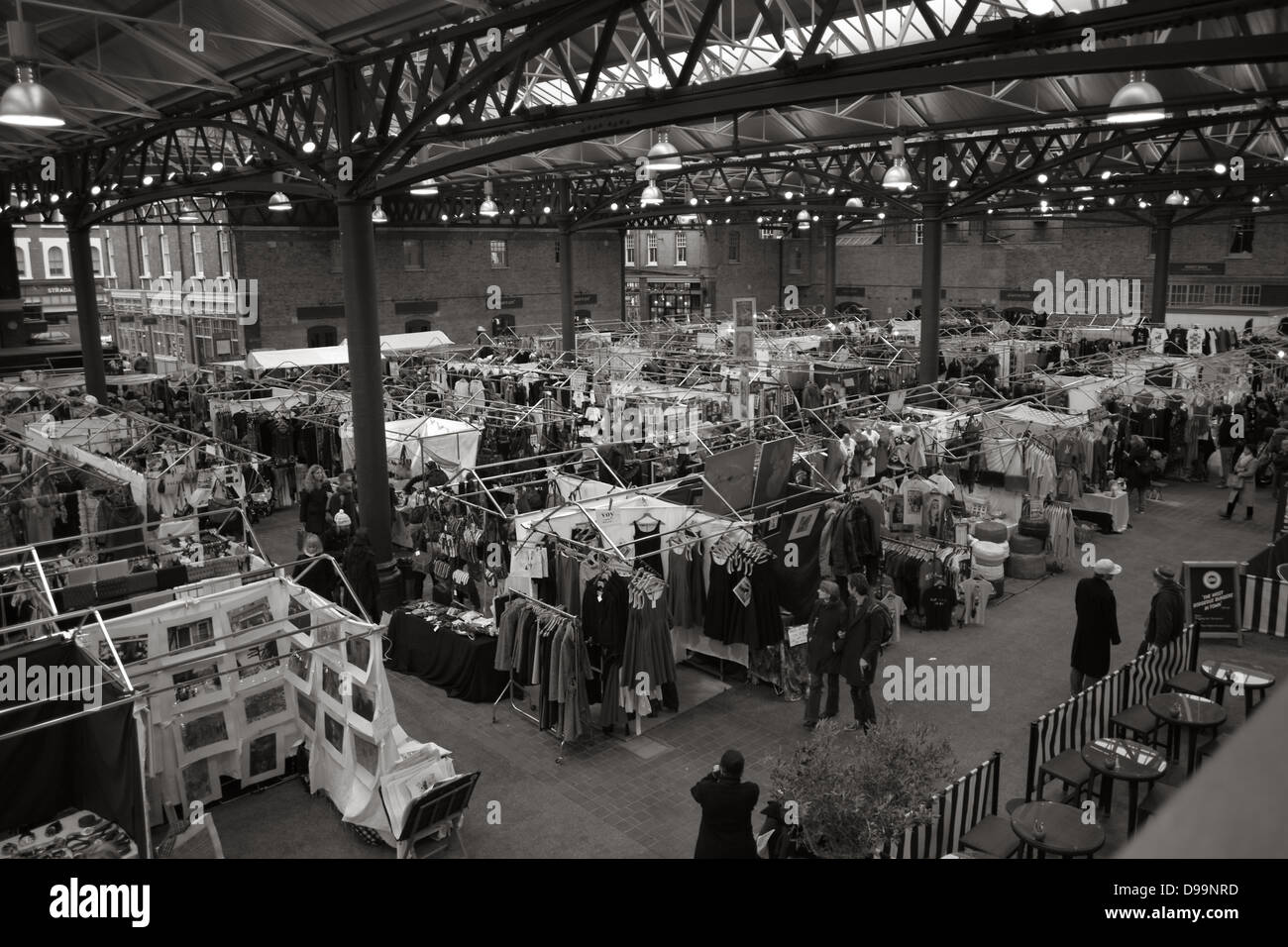 Old Spitalfields Market, London Borough of Hackney Foto Stock