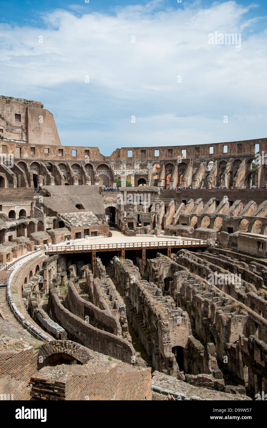 Vecchia Roma panoramica san pietro pantheon forum romanum Foto Stock