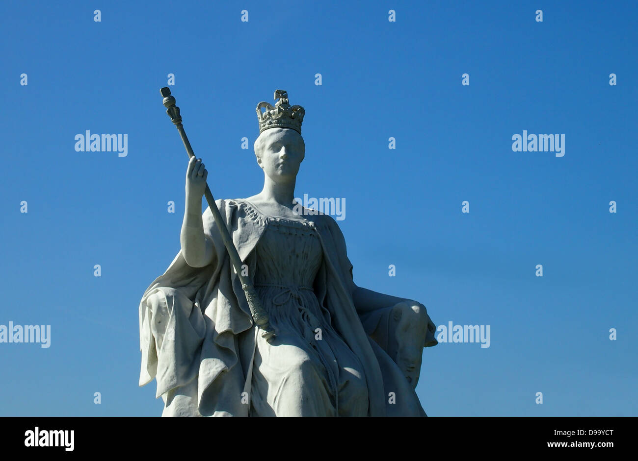 Statua della regina Victoria Foto Stock