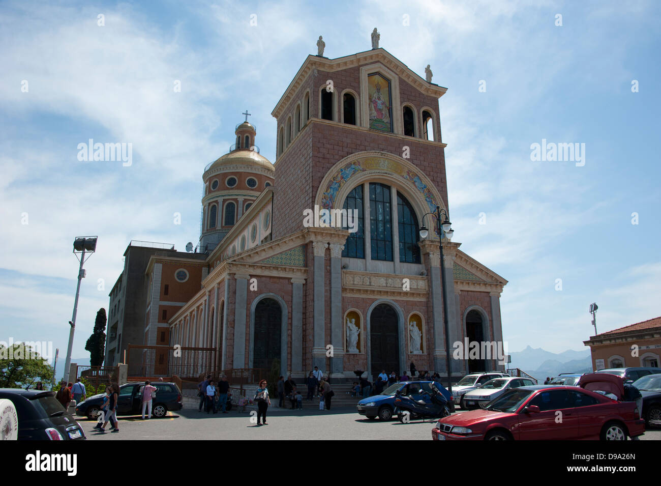 La chiesa, Tindari, Sicilia, Italia, Santuario Maria Santissima del