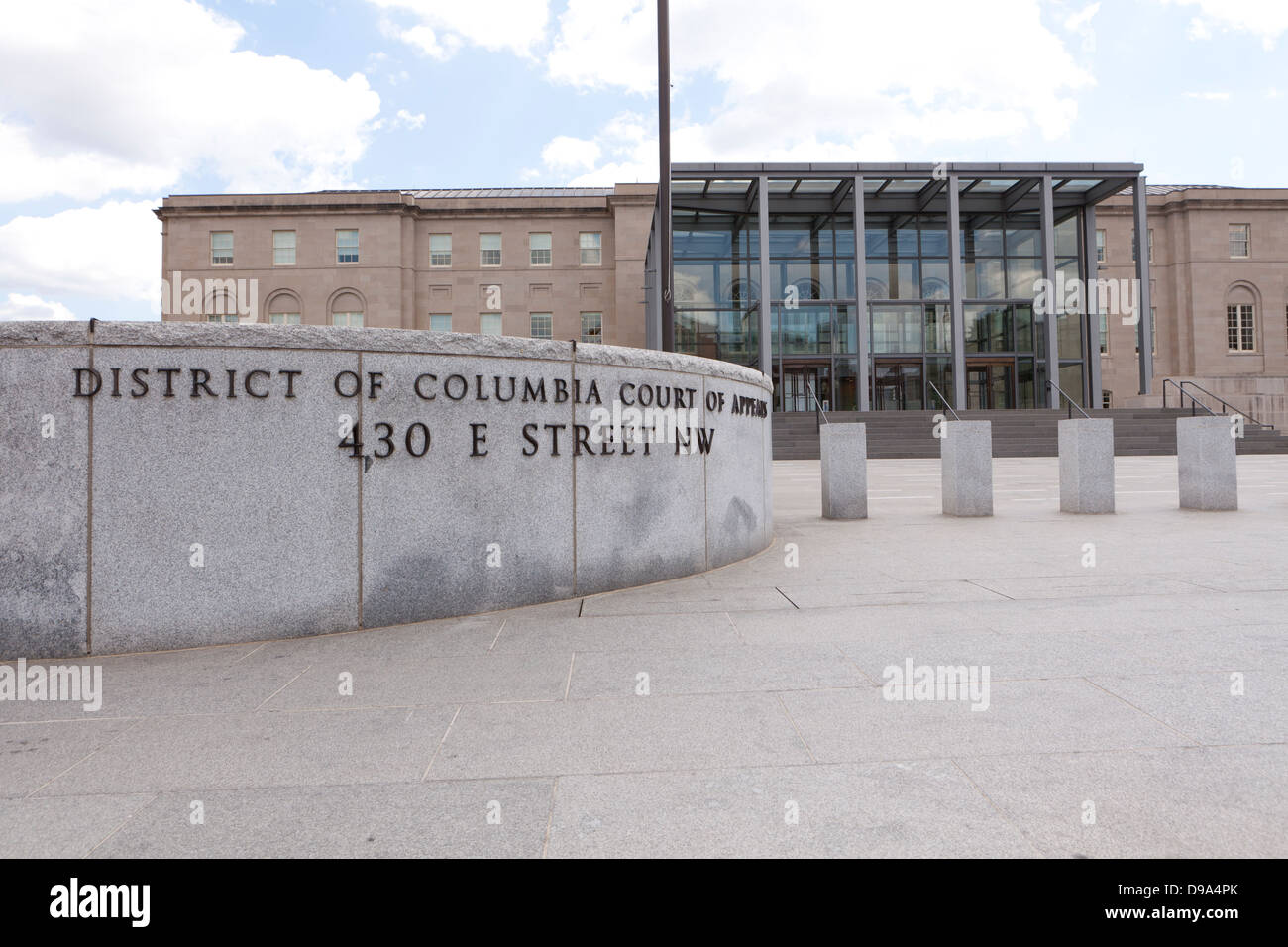 Distretto di Columbia corte di appello - Washington DC, Stati Uniti d'America Foto Stock