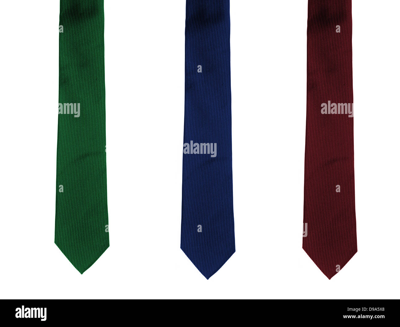 Abbigliamento business isolata contro un sfondo whiute Foto Stock