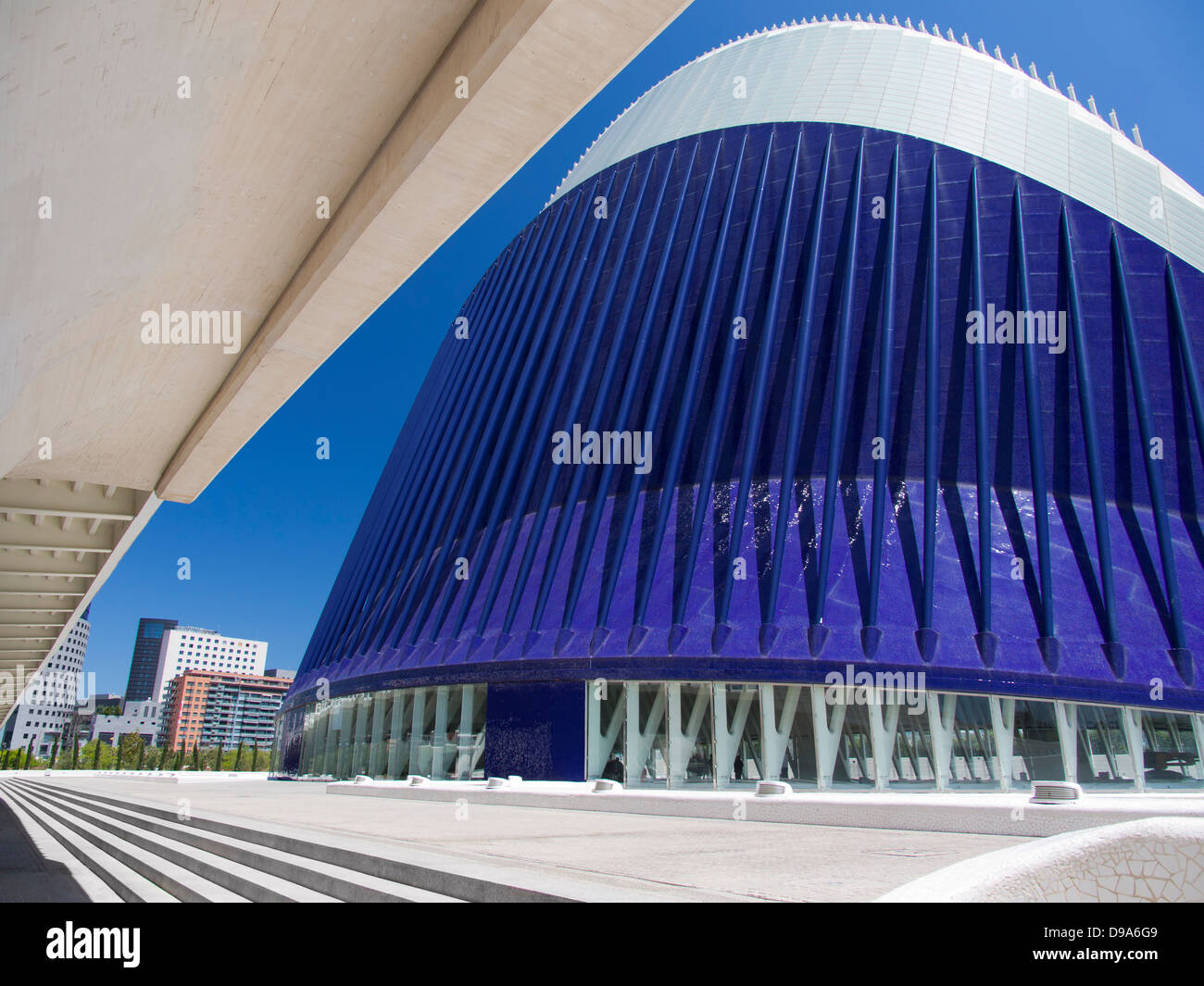 Valencia, la Ciudad de las Artes y las Ciencias, Spagna - Agorà Foto Stock