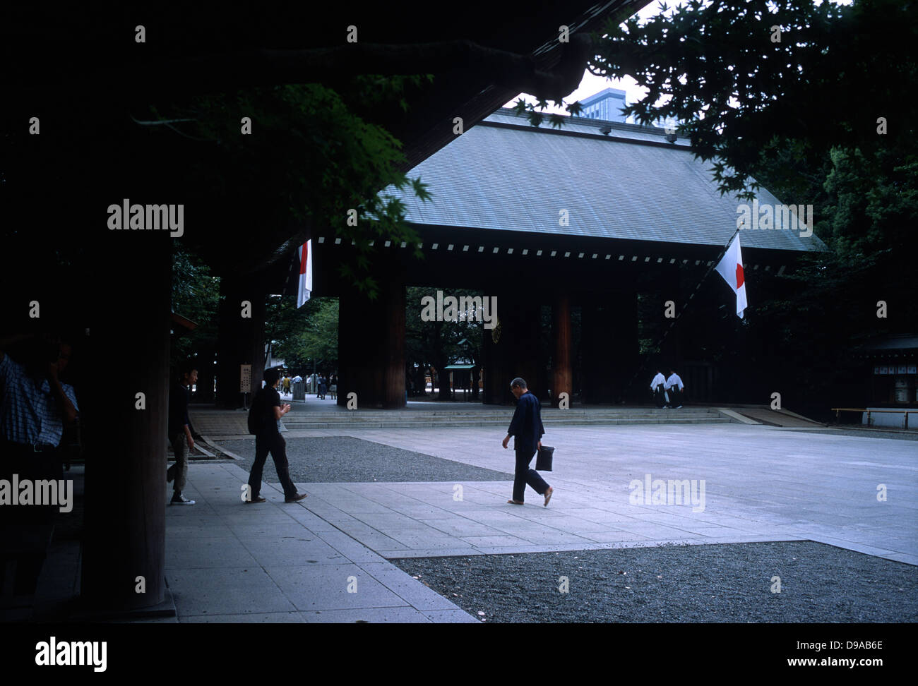 Il Santuario Yasukuni a Tokyo in Giappone. 2010 Foto Stock