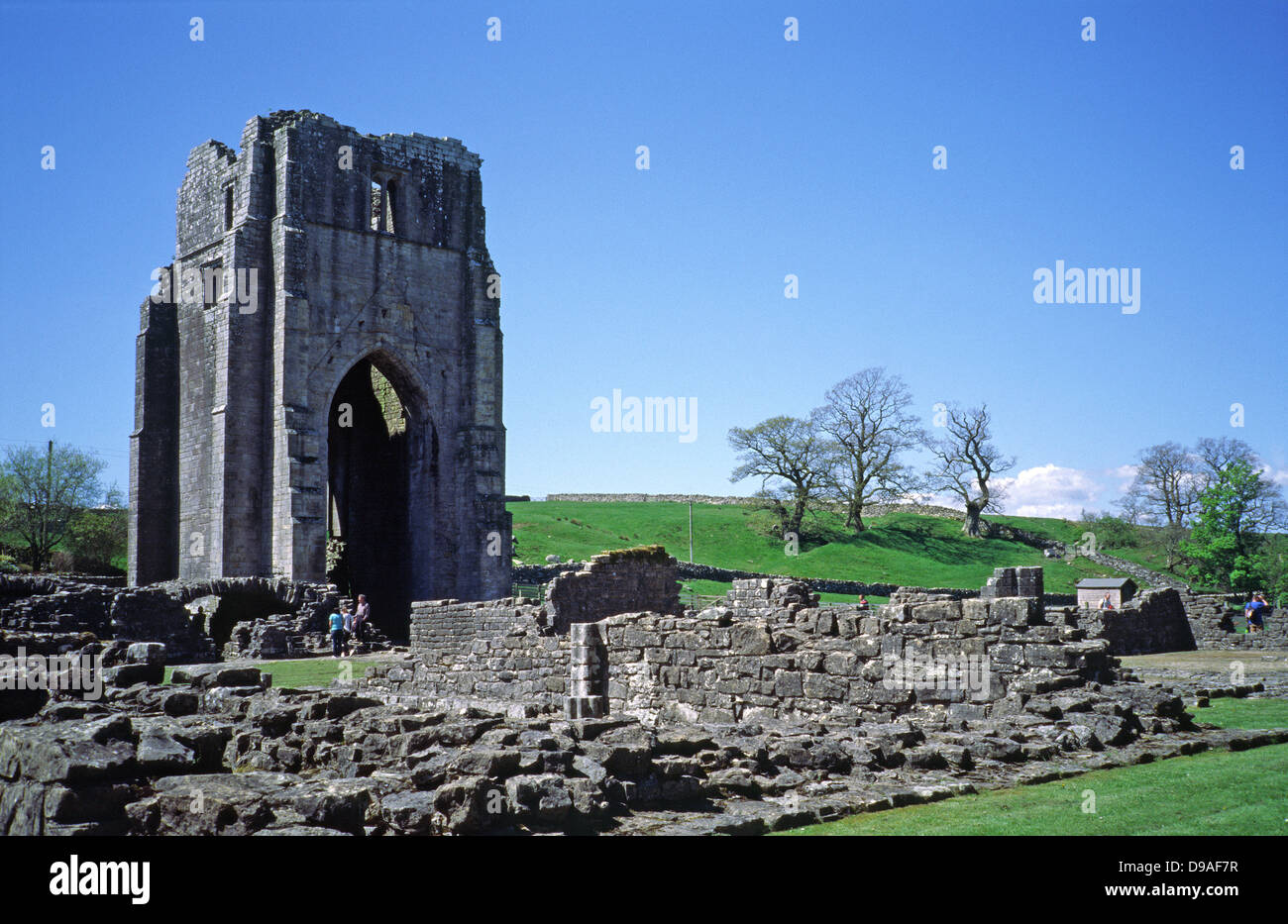 Chiesa abbaziale di Maria Maddalena o Shap Abbey, Parco Nazionale del Distretto dei Laghi, Cumbria, Scotland, Regno Unito Foto Stock