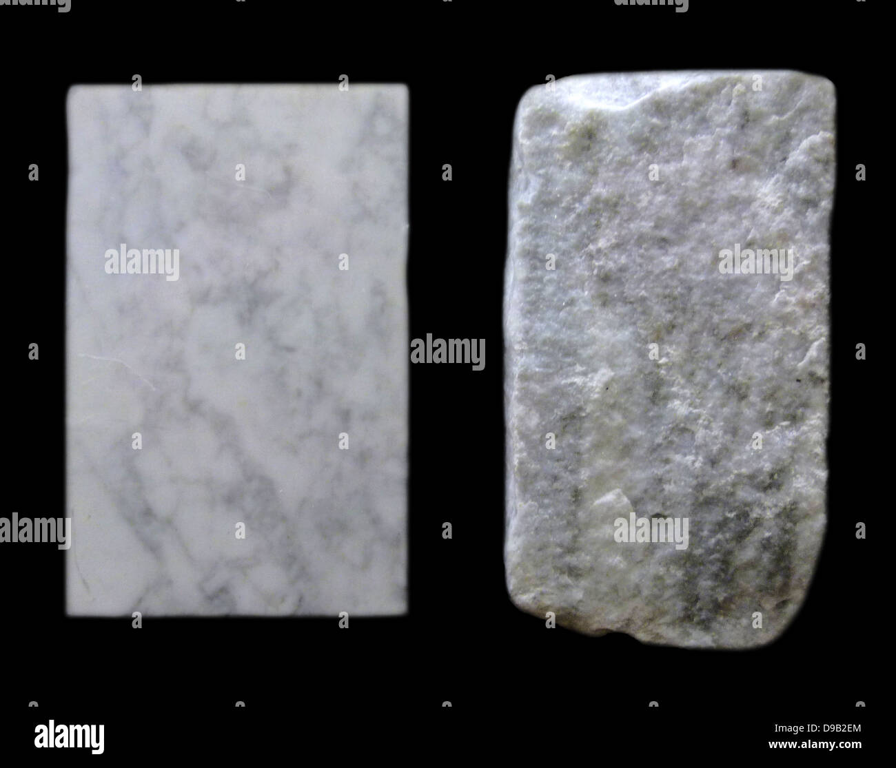 Il marmo di Carrara, Italia Foto Stock