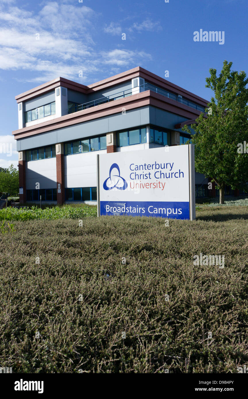 Il Broadstairs Campus di Canterbury Christ Church University. Foto Stock