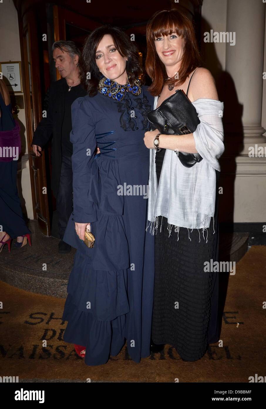 Maria Doyle Kennedy l'IFTA 2012 premi al Shelbourne Hotel Dublin, Irlanda - 11.02.12 Foto Stock