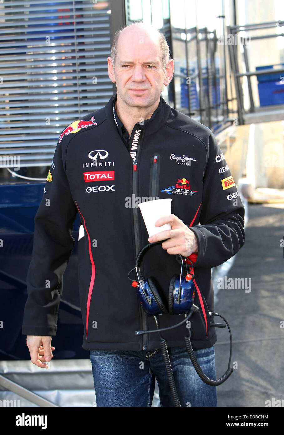 Jean-Eric Vergne Formula Uno dei test invernali al Circuito de Jerez Jerez de la Frontera, Spagna - 09.02.12 *** Foto Stock